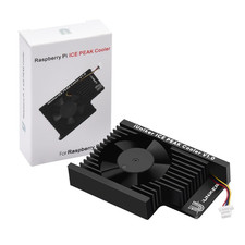 Ultra-Quiet Active Cooler for Raspberry Pi 5, ICE Peak Cooler for Raspberry Pi 5