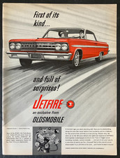 1963 Vintage Print Ad Jetfire And Exclusive From Oldsmobile General Motors Gm 1963 Vintage Print Ad Jetfire And Exclusive From Oldsmobile General Motors Gm