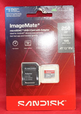 New Sandisk Image mate MicroSDXC Micro SD 256 GB