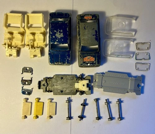 Vintage  2 x CORGI 251 Hillman Imps (stripped) parts / restro* see description *