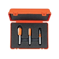 CMT 814.501.11 3-Piece Round Nose Set, 1/2-Inch Shank