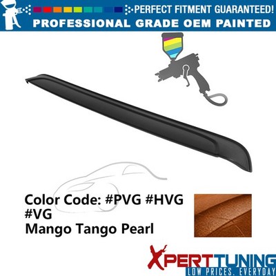 For 08-23 Dodge Challenger IKON Style PP #PVG Mango Tango Pearl Roof Spoiler