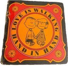 Vintage 1965 First Edition Love is Walking Hand in Hand Charles M. Schulz Book