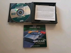 Jaguar Xj220 Sega Mega CD Boxed With Manual 