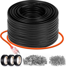 160FT 3FT 200FT Heat Tape for Water Pipes, -40 F Deicing Heating Cable, Freeze