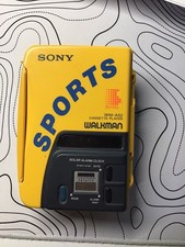 Walkman sportivo vintage Sony allarme solare WM-A52 lettore cassette