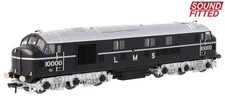 Bachmann 31-999ZSF LMS 10000 Black & Chrome With LMS Lettering Diesel Locomotive