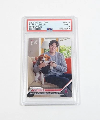 2023 Topps Now Offseason Shohei Ohtani #OS19 PSA 9