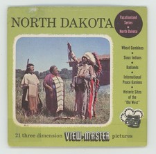 North Dakota the Flickertail State 1956 View-Master Packet N.DAK-123