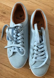lyle and scott canvas trainers