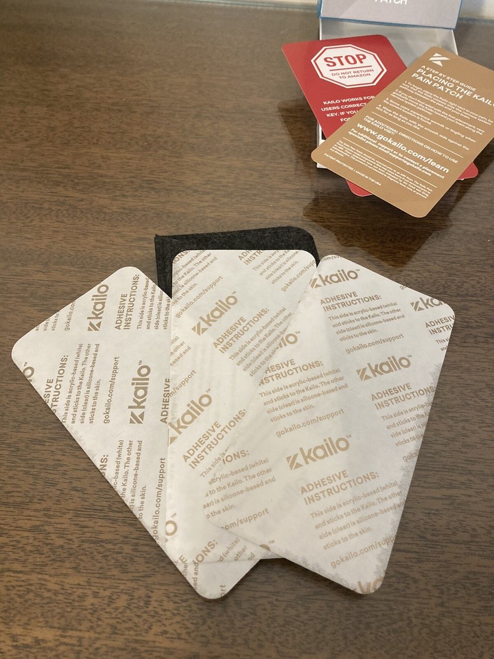 Kailo Pain Relief Patch Drug Free Microtech NEW IN OPEN BOX eBay