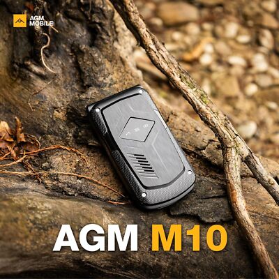 AGM M10 Flip 4G Rugged Feature Phone Large Button Large Icon Senior Basic Phone