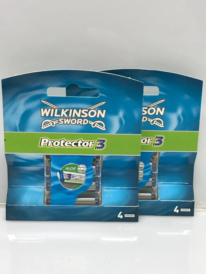 16x Wilkinson Sword Protector 3 Rasierklingen Neu / OVP