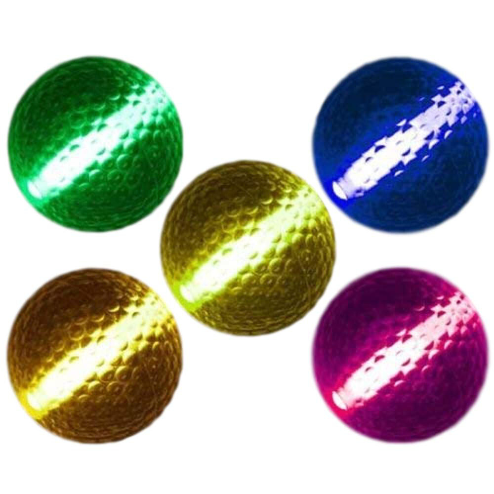 1 Unit Glow Stick Golf Ball Assorted Colors