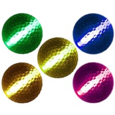 1 Unit Glow Stick Golf Ball Assorted Colors