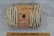 antique keg cask powder wooden  Revolutionary 9x6 twig  hoops original 18th c