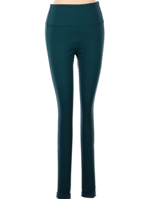 womens S Mondetta active green leggings