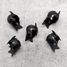 5pack Elf Helmet Hair black Blocks Accessories for Minifigures gb5b487