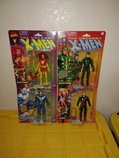 THE UNCANNY X- MEN RETRO HASBRO LONGSHOT SPIRAL DARK PHOENIX AVALANCHE X 4 NEW