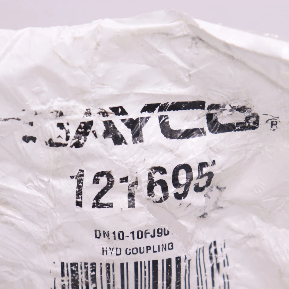 Tubo doblado Dayco 90 grados hembra giratorio 37 grados destello 121695  Foto 2 de 4