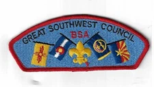 Great Southwest Council SAP S1a RED Bdr. (CSI $5-7) Albuquerque, NM [STS-1021]