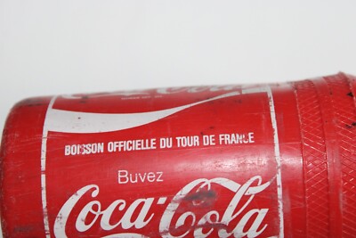Bidon Publicitaire Coca-Cola T.A. – Tour De France Années 80, Vintage France