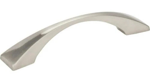 6x Contemporary Square Kitchen Cabinet Pull Vanity Closet Pulls Satin Nickel - Picture 1 of 3