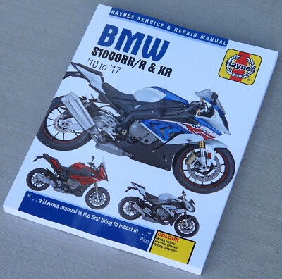 2010-2017 BMW S1000 S1000RR S1000R S1000XR S 1000 RR R XR HAYNES