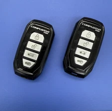 USED PAIR of COMPUSTAR 2-WAY KEYLESS REMOTE TRANSMITTER VA5REH500-2WFX 2WG15R-FM