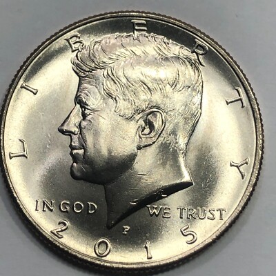 2015 P Kennedy Half Dollar - Brilliant Uncirculated | eBay