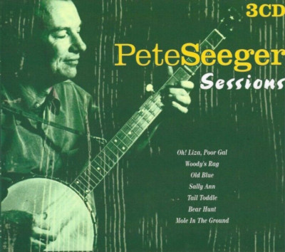Pete Seeger Sessions, NEW! 3 CD Box set 50 Original Tracks Rare import