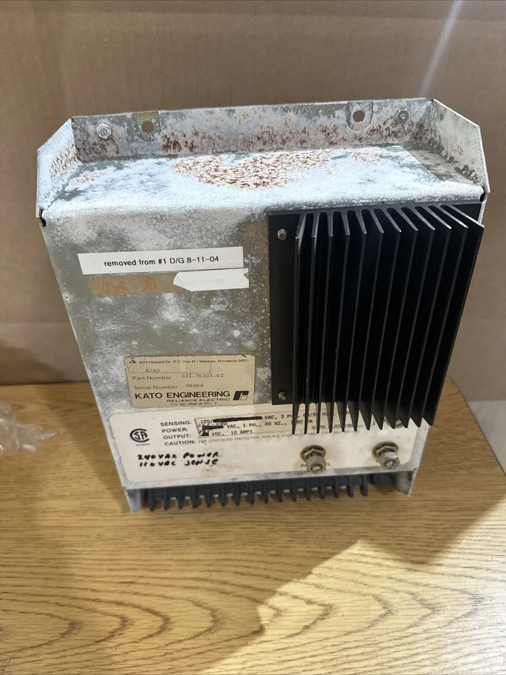 Rockwell Auto. Kato Eng. Reliance Electric 821-76101-02 KCR-760 Voltage Regulato - Image 4 of 4