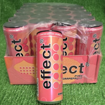 (4,14 /L) Effect ENERGY DRINK Pink Grapefruit 24X0,33L inkl. 6  PFAND Versand 0 