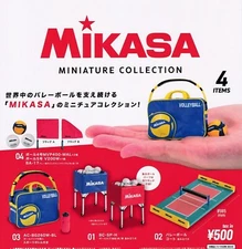 MIKASA miniature collection Mascot Capsule Toy 4 Types Full Comp Set Gacha New