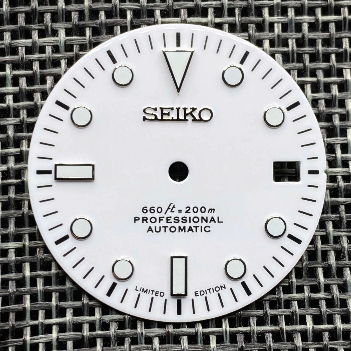 New SUB DIVERS CERAMIC WHITE DIAL FOR SEIKO NH35 NH36 4R35 4R36