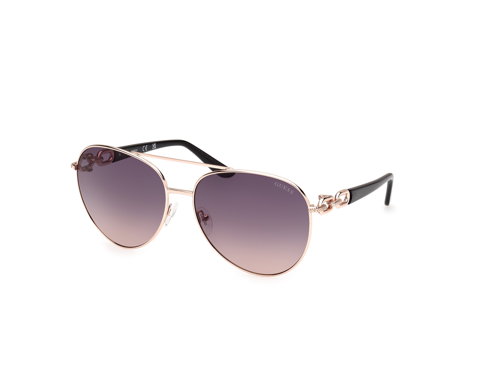 Occhiali da Sole Guess GU00158 28B  rose gold 61/15/130 Donna