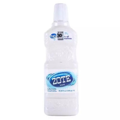 Zote White Liquid Laundry Soap, 33.81 fl oz (1 Lt)