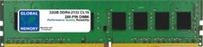 32GB 1 x 32gb DDR4 2133MHz PC4-17000 288-PIN DIMM MEMORY RAM FOR DESKTOPS/PCs