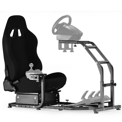 Minneer Racing Sim Cockpit Lenkrad Ständer Mit Spiel Stuhl Fit Logitech G29 G920