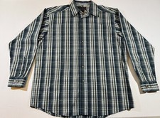 Ariat Pro Series Mens XL Plaid Button Up Shirt EUC - Free Shipping