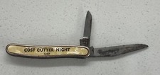 Vintage Ad Knife General Dynamics Colonial 2 Blade Knife