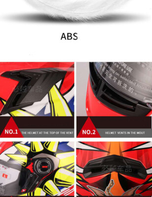 LS2 FF358 Motorcycle Full Face Helmet Moto Flip Up Helmets | eBay