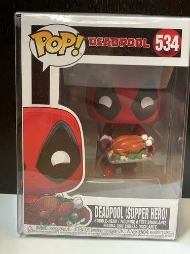 Funko Pop Holiday Deadpool # 534 In Protective Case Funko Pop Holiday Deadpool # 534 In Protective Case | Funko Pop | 2 Funko Pop Holiday Deadpool # 534 In Protective Case | Funko Pop