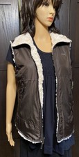 Kopen Sz M Reversible Dark Chocolate Shiny Satiny & Reverse Is Soft Faux Fur- Bb