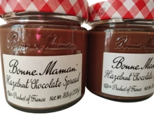 Bonne Maman Hazelnut Chocolate Spread, 8.8oz, BB 3/26, Lot of 3