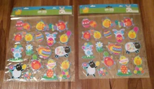 Happy Easter Puffy 3D Stickers for Kids 30pcs