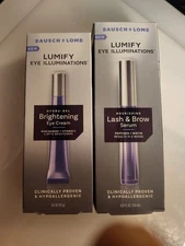 Lumify Lash & Brow Serum and  Brightening Eye Cream Set. Plus One Free Gift. 