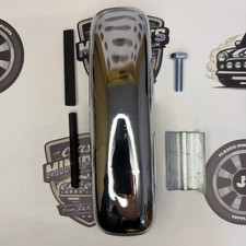 CLASSIC MINI CHROME BUMPER OVERRIDER - SINGLE - FRONT / REAR