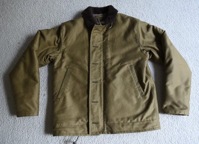 Real McCoy's N-1 Deck Jacket Size 38 2022 Model Plain Khaki