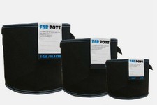 Fabric Pot – FAB POTS Lightweight Breathable Grow Bags Hydroponics Gardening